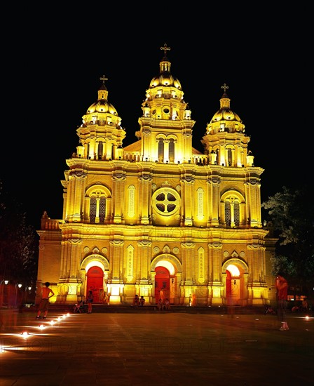 The Wangfujing Church in Beijing, China