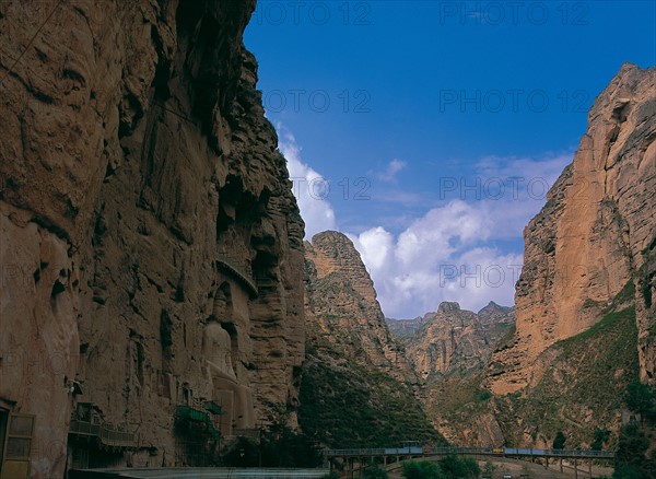 Caves of Bingling Temple,Gansu,China