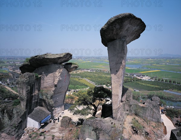 Keyan Rock,Shaoxing,Zhejiang Province,China