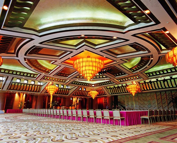 The meeting room of Diaoyutai State Guesthouse,Beijing,China