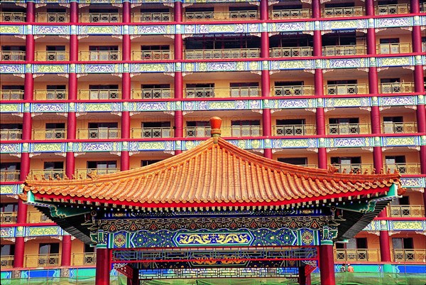 A famous building at Tongzhou District,Beijing,China