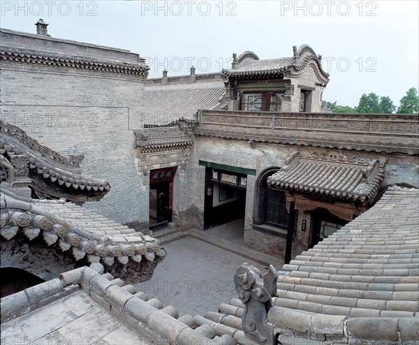 Qiao Family Courtyard in Qixian county,Shanxi,China