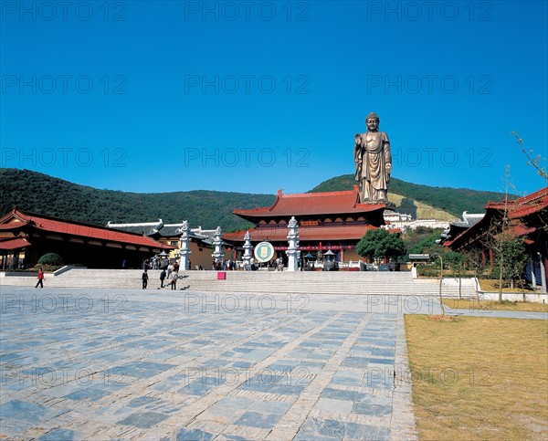 The Grand Buddhu Statue in Lingshan,Wuxi,China