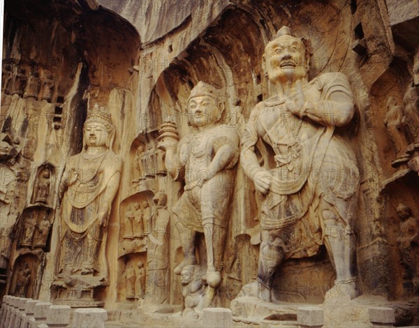 Longmen Grottoes in Henan,China