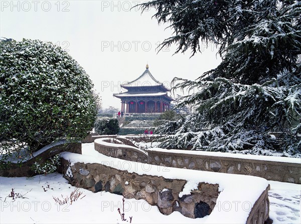 Chenxiang Pavilion in Xingqing Palace,Xi'an, China