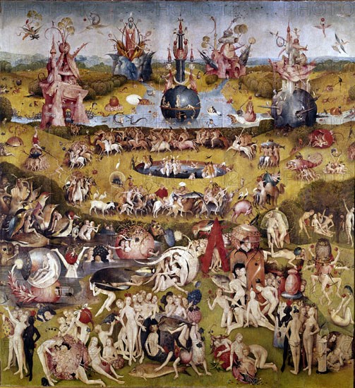 Bosch, Le Jardin des Délices (détail)