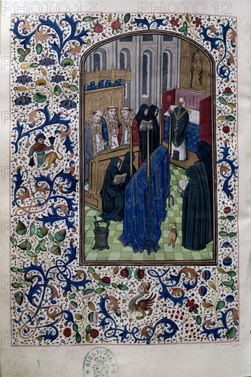 VRELANT GUILLERMO 1410/81
LIBRO DE HORAS DE LEONOR DE LA VEGA- FUNERAL - MANUSCRITO FLAMENCO- 1465-1470
MADRID, BIBLIOTECA NACIONAL
MADRID

This image is not downloadable. Contact us for the high res.