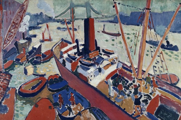 DERAIN ANDRE 1880/1954
EL CHARCO DE LONDRES
LONDRES, TATE GALLERY
INGLATERRA