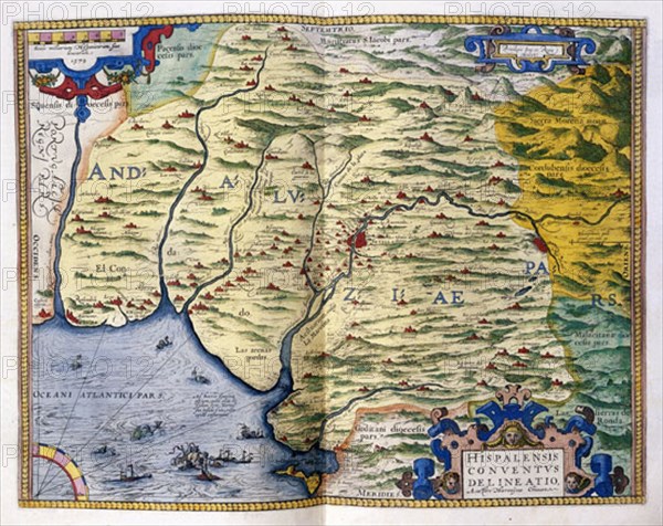ORTELIUS ABRAHAM 1527/98
MAPA DE ANDALUCIA-DE CORDOBA A PORTUGAL
MADRID, SERVICIO GEOGRAFICO EJERCITO
MADRID

This image is not downloadable. Contact us for the high res.