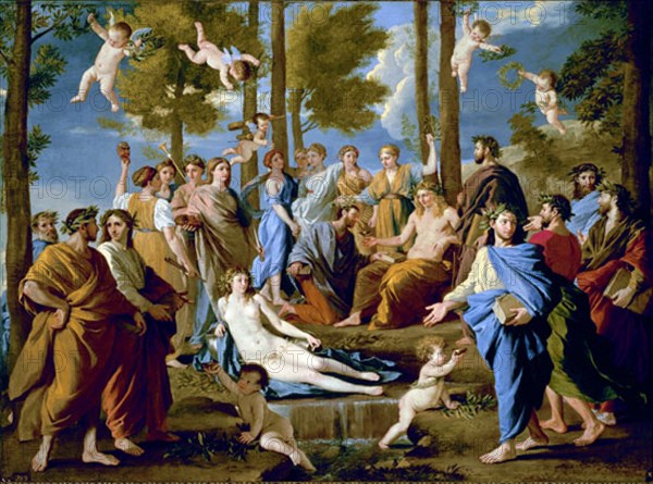 Poussin, Le Parnasse