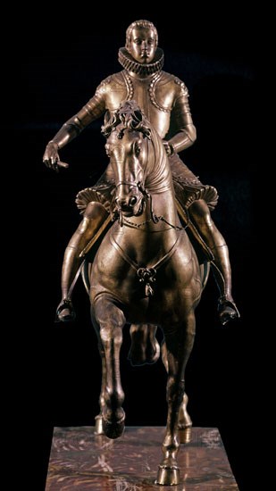 LEONI LEONE 1509/92
FELIPE III REY DE ESPAÑA-ESCULTURA ECUESTRE  S XVI
MADRID, MUSEO DEL PRADO-ESCULTURA
MADRID