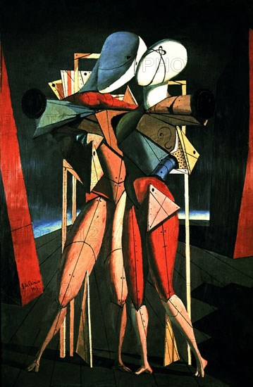 Chirico, Hector et Andromaque