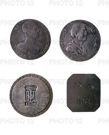 MONEDAS DE FERNANDO VII 1808
BARCELONA, GABINETE NUMISMATICO
BARCELONA

This image is not downloadable. Contact us for the high res.