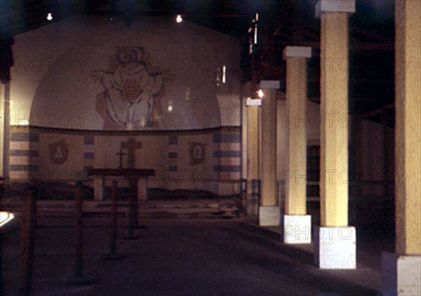 INTERIOR DONDE SE MULTIPLICARON LOS PANES Y PECES
TABGHA, IGLESIA DE LOS PANES Y LOS PECES
ISRAEL

This image is not downloadable. Contact us for the high res.