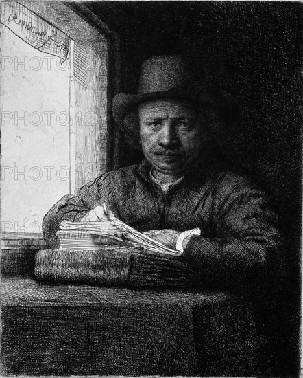 Rembrandt, Autoportrait