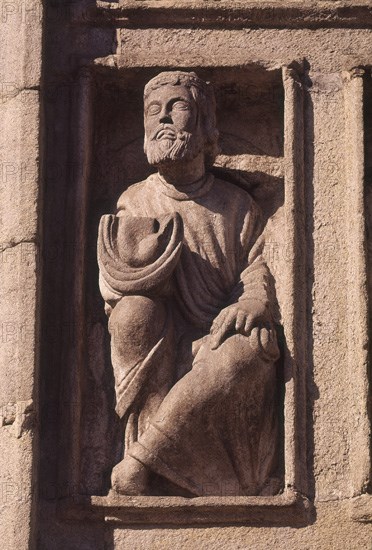 MAESTRO MATEO
EXTERIOR-DET PUERTA SANTA
SANTIAGO DE COMPOSTELA, CATEDRAL
CORUÑA