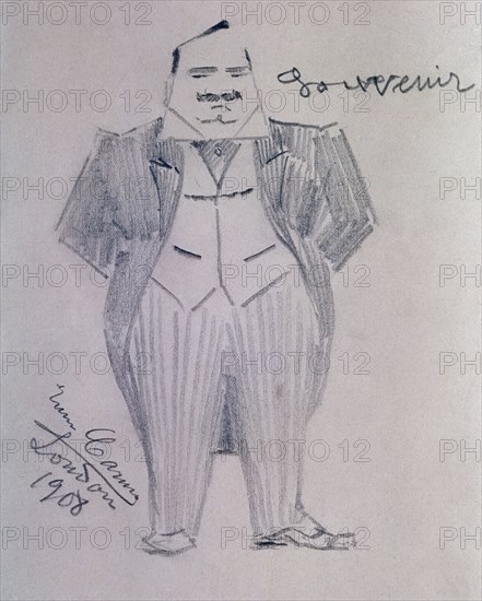 CARUSO ENRIQUE
*AUTOCARICATURA DEL TENOR  1908
LONDRES, ARCHIVO COVEN GARDEN
INGLATERRA

This image is not downloadable. Contact us for the high res.