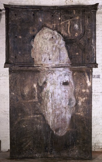 SCHNABEL JULIAN 1951-
EPITAPH(I.K.)(TOMB PANEL IV)1989-335x205x69cm-BRONCE PINTADO
MADRID, GALERIA SOLEDAD LORENZO
MADRID

This image is not downloadable. Contact us for the high res.