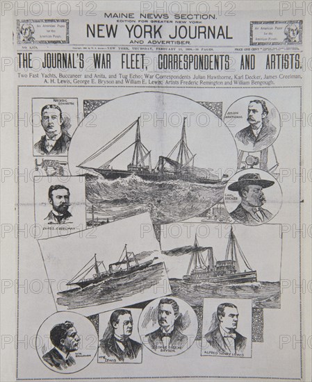 NEW YORK JOURNAL-CORRESPONSALES Y ARTISTAS DEL PERIODICO-24/2/1898

This image is not downloadable. Contact us for the high res.