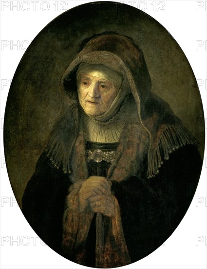 Harmenszoon Van Rijn Rembrandt, called Rembrandt (1606-1669)
RETRATO DE LA MADRE-1639-48,8X40,6 CM-
VIENA, KUNSTHISTORISCHES MUSEUM
AUSTRIA

This image is not downloadable. Contact us for the high res.