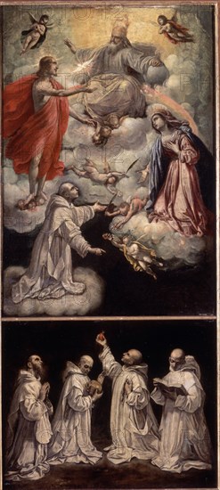 MANETTI RUTILIO 1571-1639
VISION DE SAN BRUNO-NP 2688-9 - LIENZO DIVIDIDO EN DOS:66X84-1,20X84
Madrid, Museo del Prado