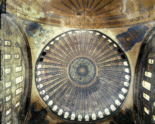 BOVEDA DEL MUSEO
ESTAMBUL, MEZQUITA SANTA SOFIA
TURQUIA