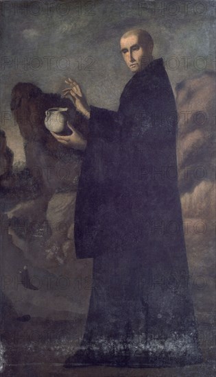 Zurbaran, Saint Benoit