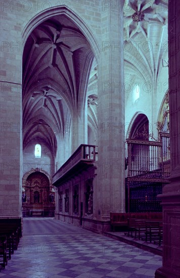 NAVE LATERAL DESDE EL CRUCERO
CALAHORRA, CATEDRAL
RIOJA

This image is not downloadable. Contact us for the high res.