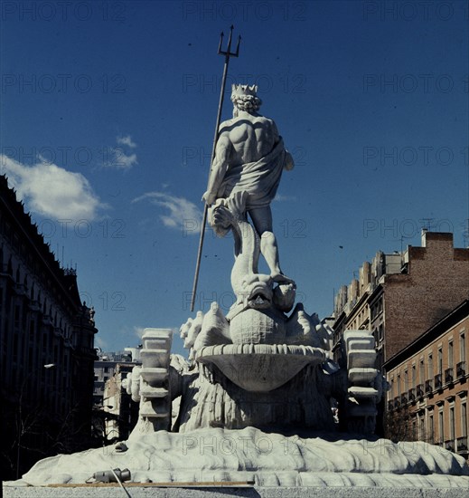 MENA JUAN PASCUAL DE 1707/1784
FUENTE DE NEPTUNO DETALLE DE NEPTUNO
MADRID, PLAZA DE CANOVAS DEL CASTILLO
MADRID

This image is not downloadable. Contact us for the high res.