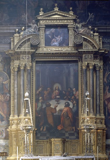 RIBALTA FRANCISCO 1565/1628
IGLESIA-RETABLO DE LA STA CENA
VALENCIA, COLEGIO CORPUS CHRISTI
VALENCIA