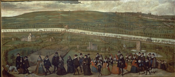 BAKER JANS VAN
VIAJE DE MARIA DE AUSTRIA-1604-CON LA CORTE DE FELIPE III-CONJUNTO
MADRID, DESCALZAS REALES
MADRID