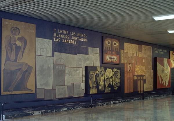 GUAYASAMIN 1919/99
MURAL
BARAJAS, AEROPUERTO
MADRID

This image is not downloadable. Contact us for the high res.