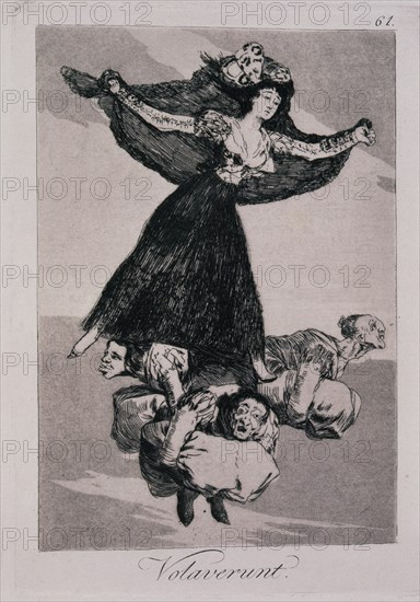 Goya, Caprice 61: Ils ont volé