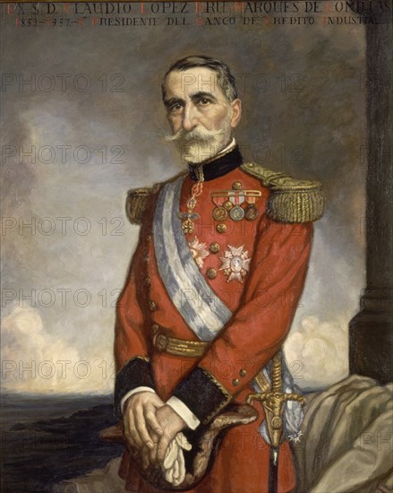 CLAUDIO LOPEZ BRU- 1853-1925 - II MARQUES DE COMILLAS
MADRID, BANCO DE CREDITO INDUSTRIAL
MADRID

This image is not downloadable. Contact us for the high res.