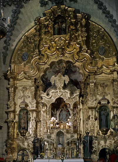 RETABLO MAYOR-BARROCO
ALCALA REAL, IGLESIA DE LA CONSOLACION
JAEN