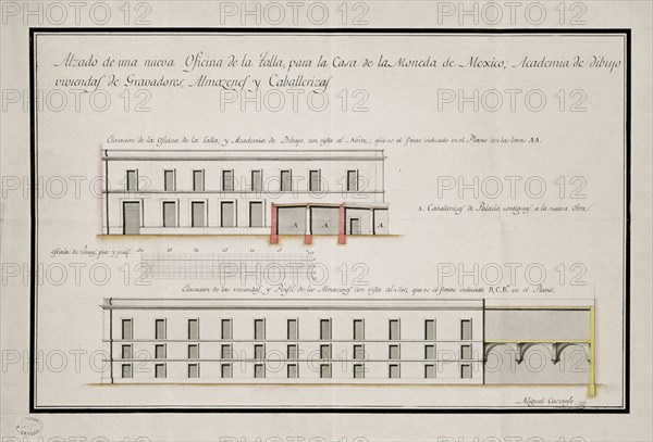 ALZADO DE OFICINA DE TALLA CASA MONEDA - MP MEX 624
SEVILLA, ARCHIVO INDIAS
SEVILLA

This image is not downloadable. Contact us for the high res.