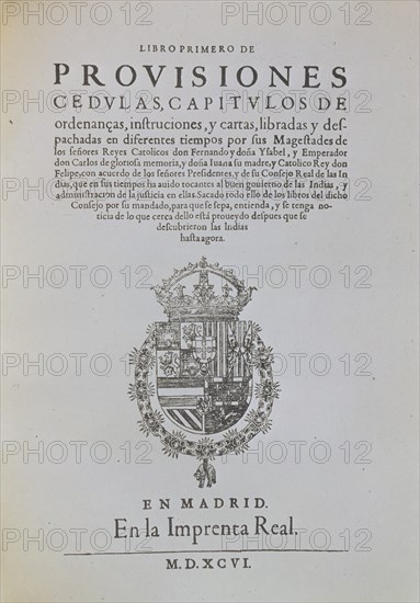 RECOPILACION DE LEYES DE LOS REINOS DE INDIAS-TOMO II-1681-PORTADA

This image is not downloadable. Contact us for the high res.