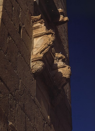 Palmyre, tombeau de Jamblique (détail)