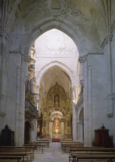 INTERIOR DE LA IGLESIA HACIA LA CABECERA-
OÑA, MONASTERIO DE SAN SALVADOR
BURGOS

This image is not downloadable. Contact us for the high res.