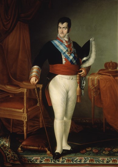 CRUZ Y RIOS LUIS DE 1776/1853
EL REY FERNANDO VII CON UNIFORME DE CAPITAN GENERAL
PARDO EL, PALACIO DE LA QUINTA
MADRID

This image is not downloadable. Contact us for the high res.