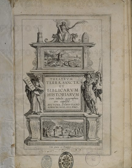 ADRICHEN VAN CHRISTIAN
PORTADA-THEATRUM TERRAE SANCTAE-COLONIA 1550
MADRID, CONGRESO DE LOS DIPUTADOS-BIBLIOTECA
MADRID

This image is not downloadable. Contact us for the high res.