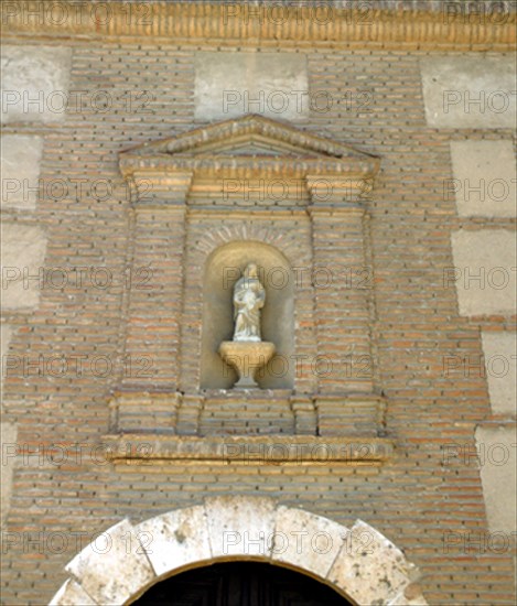 EXTERIOR- HORNACINA CON LA IMAGEN DE SANTA LUCIA - S XVII
ALCALA DE HENARES, ERMITA DE SANTA LUCIA
MADRID