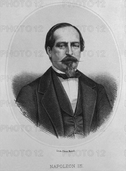 NAPOLEON III (1808/1873) - PRESIDENTE DE LA II REPUBLICA FRANCESA Y CREADOR DEL II IMPERIO FRANCES
MADRID, COLECCION PARTICULAR
MADRID