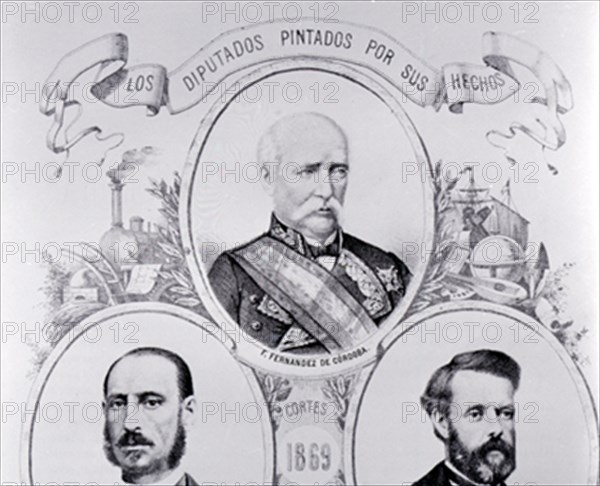 FERNANDO FERNANDEZ DE CORDOBA - MARQUES DE MENDIGORRIA (1809/1883) - MILITAR Y POLITICO ESPAÑOL

This image is not downloadable. Contact us for the high res.