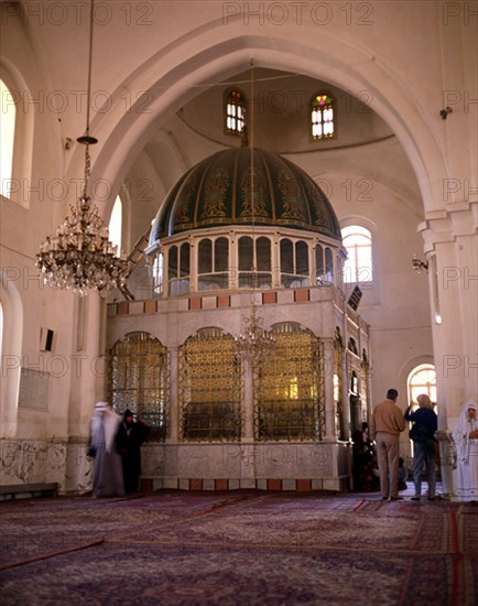 INTERIOR DE LA MEZQUITA
HOMS, MEZQUITA KHALEB IBN AL-WALID
SIRIA