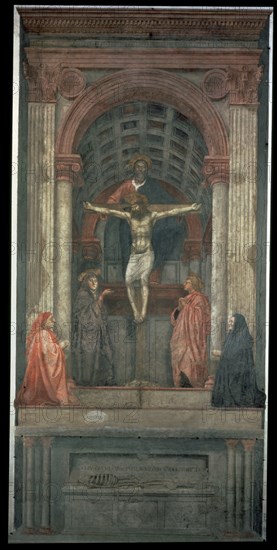Masaccio, La Trinité