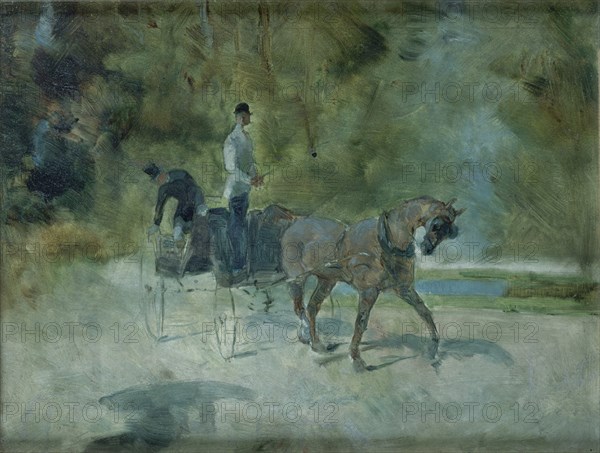 TOULOUSE LAUTREC 1864/1901
UN DOG-CART - 1880 - 27x35 - POSTIMPRESIONISMO FRANCES
ALBI, MUSEO TOULOUSE LAUTREC
FRANCIA

This image is not downloadable. Contact us for the high res.