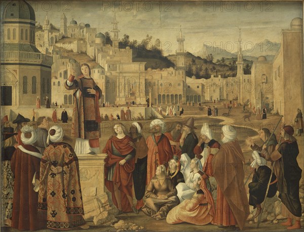 CARPACCIO VITTORE 1455/1526
SAN ESTEBAN PREDICANDO EN JERUSALEM - 1515 - RENACIMIENTO ITALIANO
PARIS, MUSEO LOUVRE-INTERIOR
FRANCIA

This image is not downloadable. Contact us for the high res.