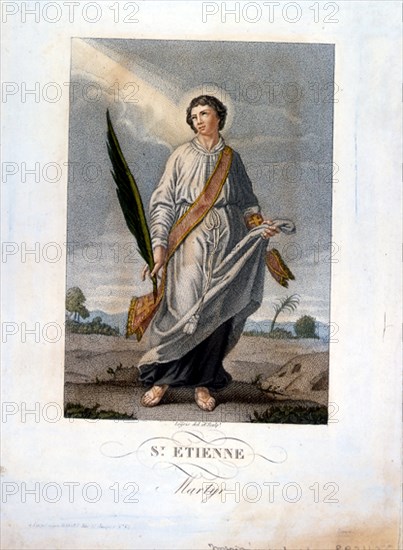 FLANDRIN HYPPOLITE 1809/64
SAN ESTEBAN MARTIR - S XIX - NEOCLASICISMO FRANCES

This image is not downloadable. Contact us for the high res.