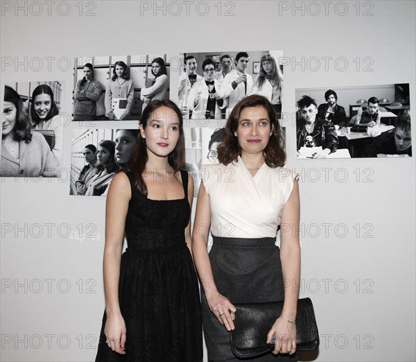 Anais Demoustier er Emmanuelle Devos -Diner des Révélations aux César 2011